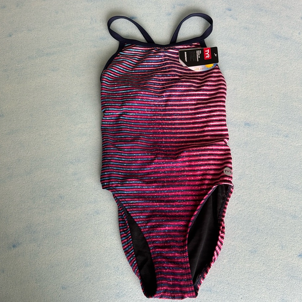 TYR workout performance swimsuit